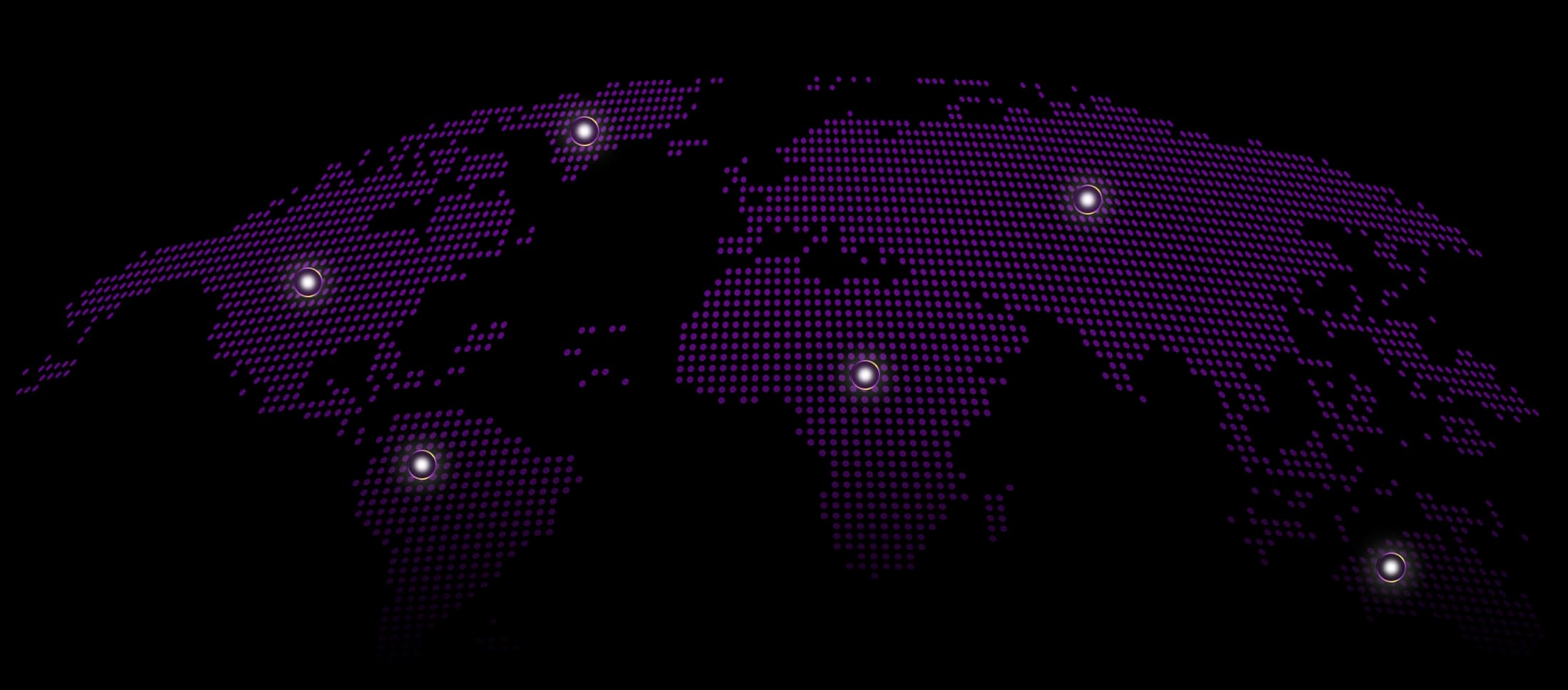 Global network map